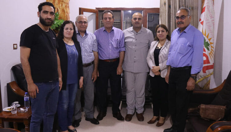 Yekitiya Lîberal a Kurdistanê pêşwaziya şandeyeke PYD`ê kir